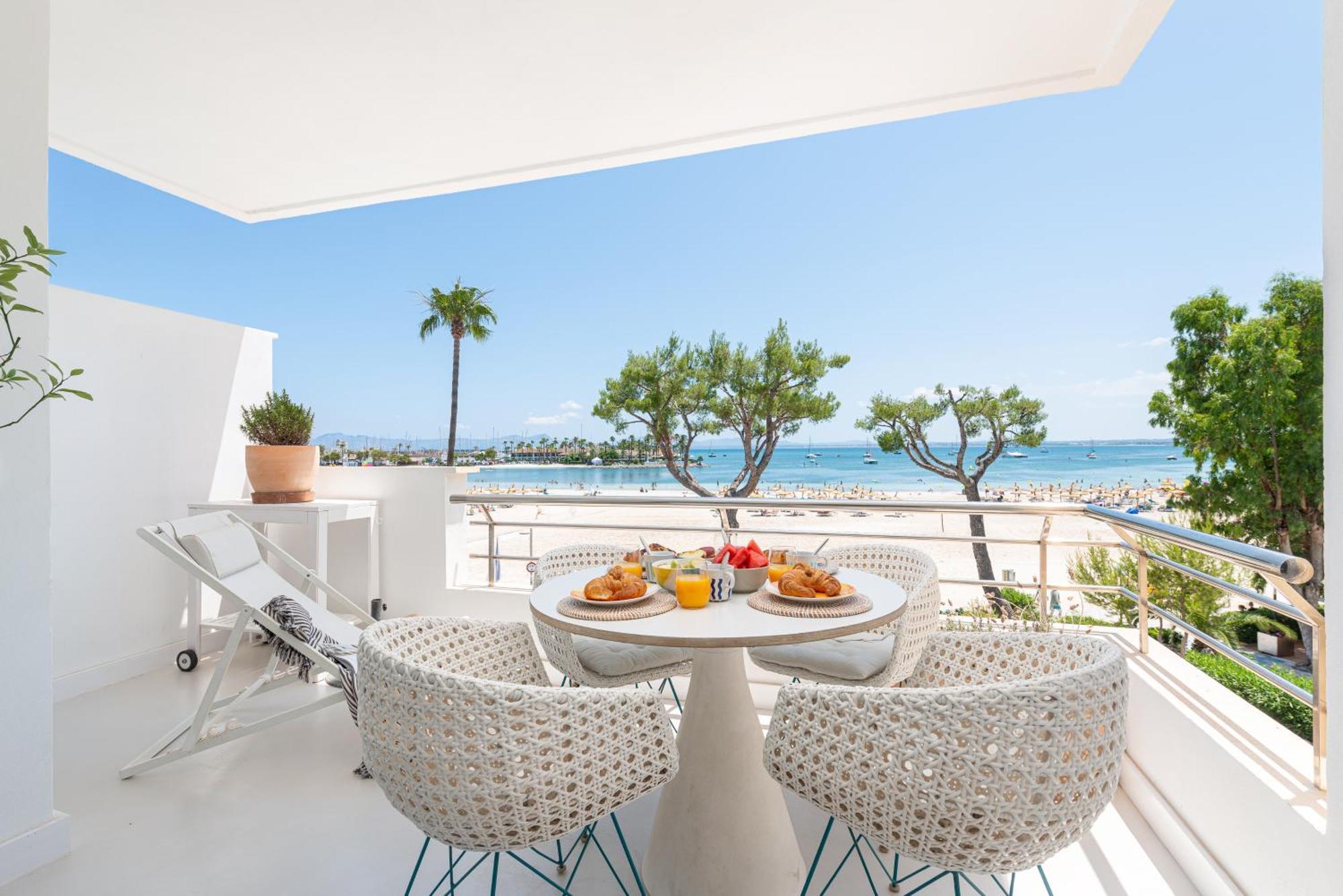 Apartment Blue View Puerto de Alcúdia Exterior foto