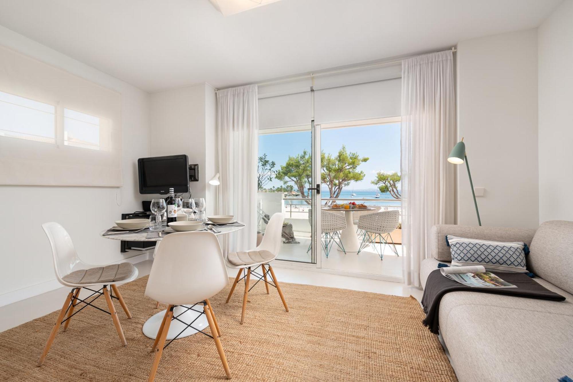 Apartment Blue View Puerto de Alcúdia Exterior foto