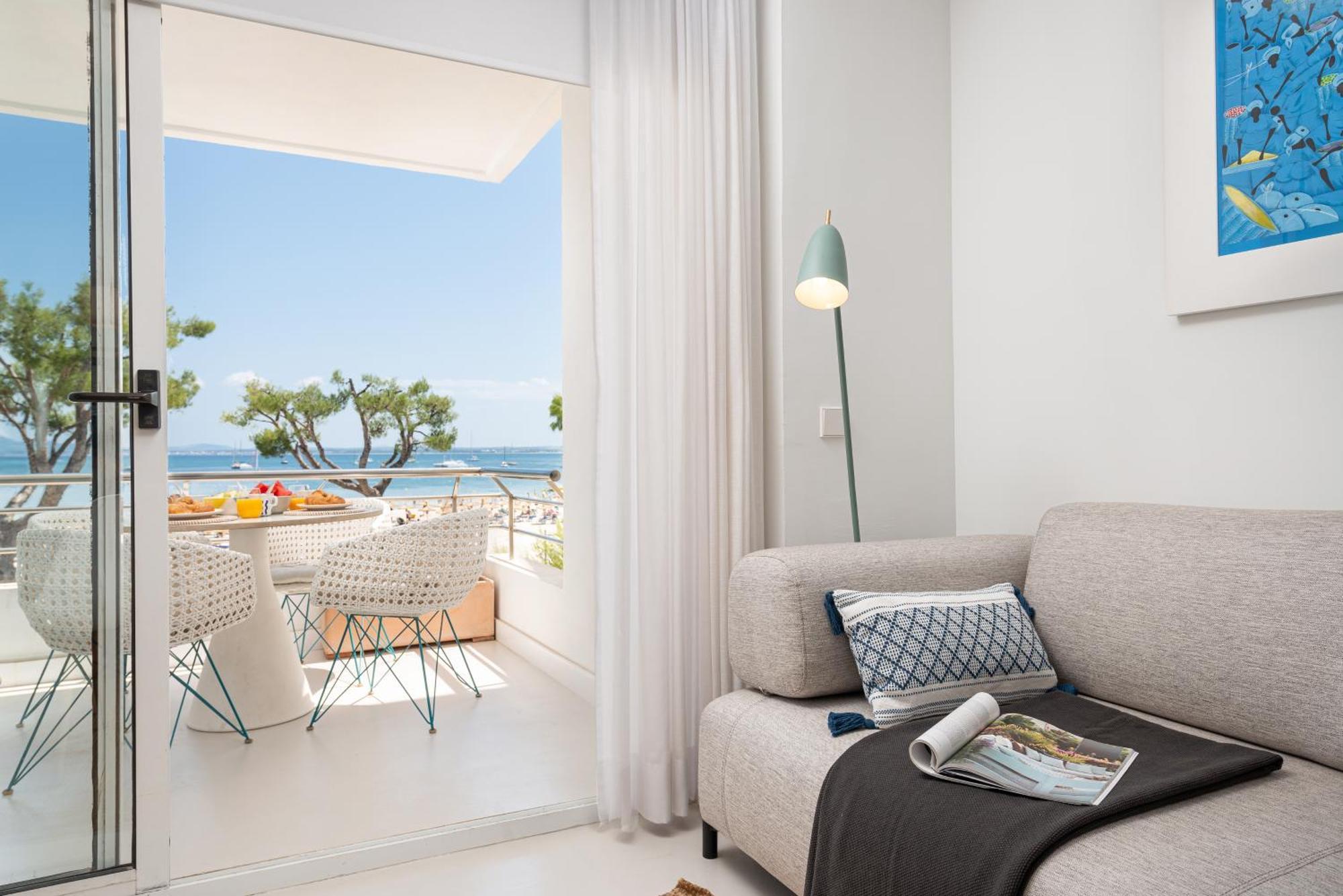 Apartment Blue View Puerto de Alcúdia Exterior foto