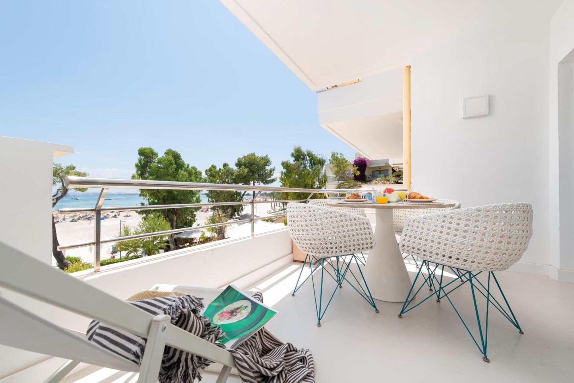 Apartment Blue View Puerto de Alcúdia Exterior foto